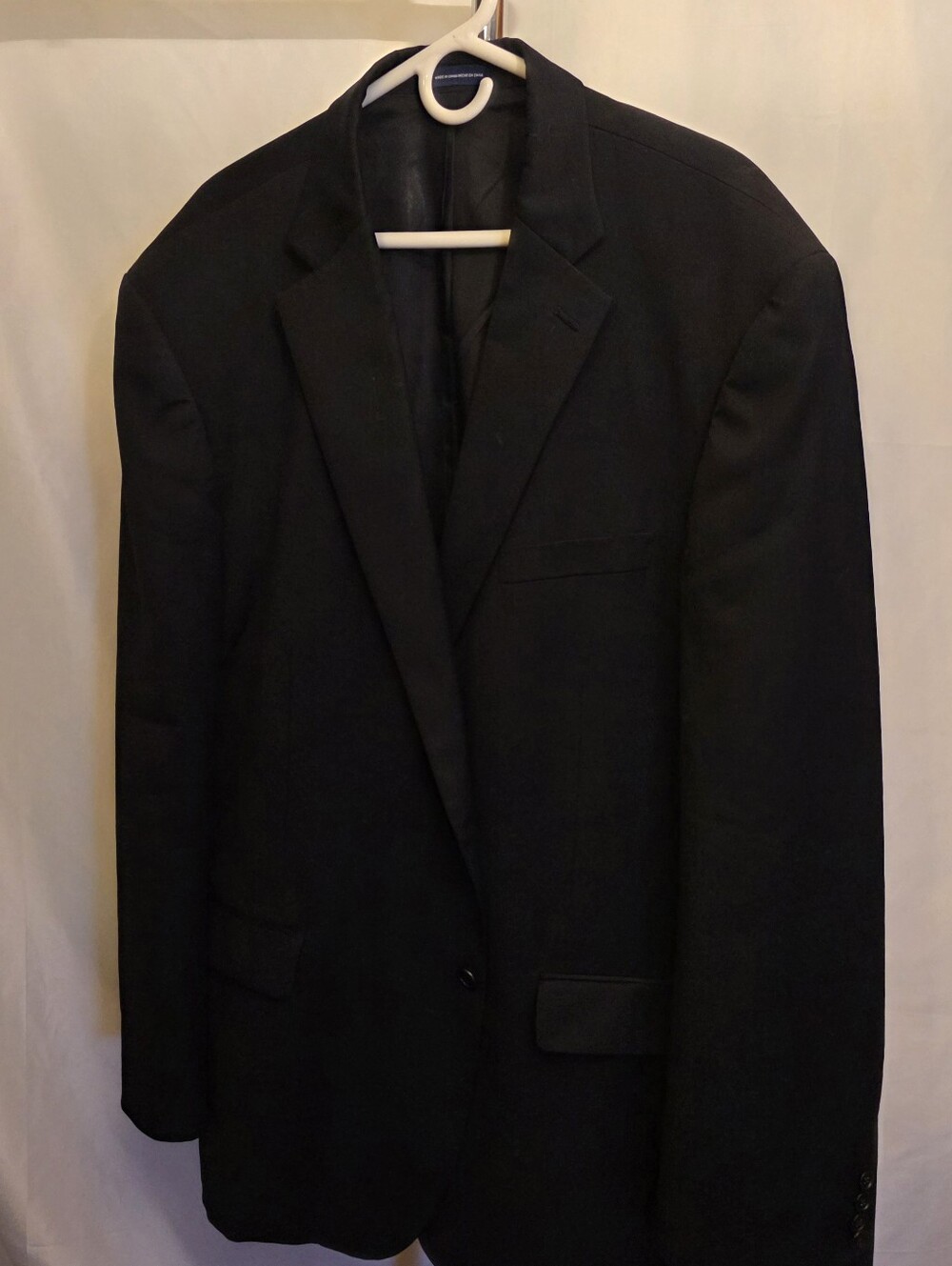 Mens Black Suit Coat